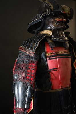 Lot 133 - A Japanese gusoku (composite armour)