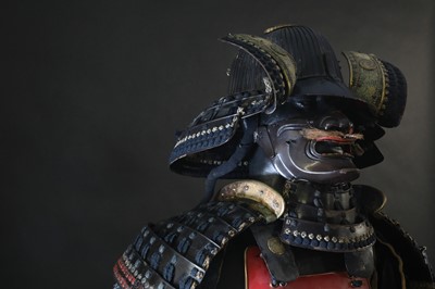 Lot 133 - A Japanese gusoku (composite armour)
