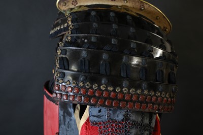 Lot 133 - A Japanese gusoku (composite armour)