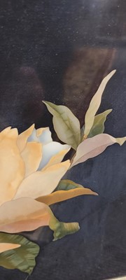 Lot 6 - A large hardstone pietra dura panel
