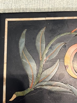 Lot 64 - A set of four pietra dura panels
