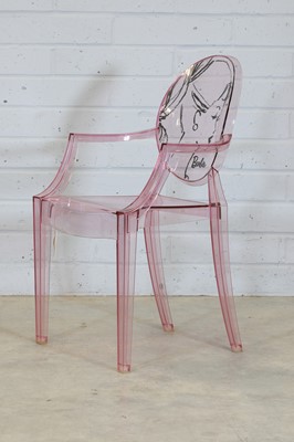 Lot 513 - A Louis Ghost x Barbie armchair