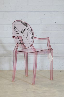 Lot 513 - A Louis Ghost x Barbie armchair