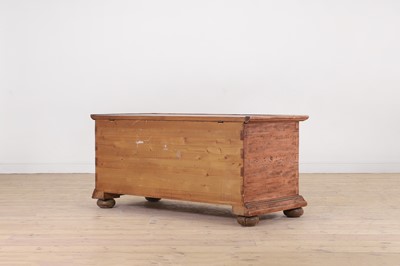 Lot 45 - A painted wedding chest