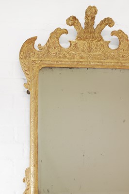 Lot 79 - A gilt-gesso pier glass