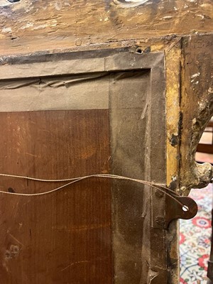 Lot 79 - A gilt-gesso pier glass