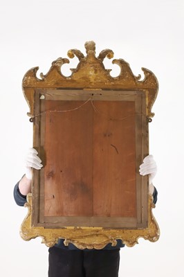 Lot 79 - A gilt-gesso pier glass
