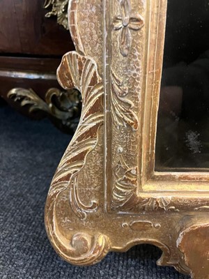 Lot 79 - A gilt-gesso pier glass