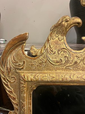 Lot 79 - A gilt-gesso pier glass