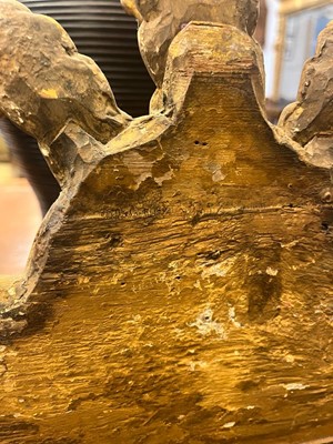 Lot 79 - A gilt-gesso pier glass