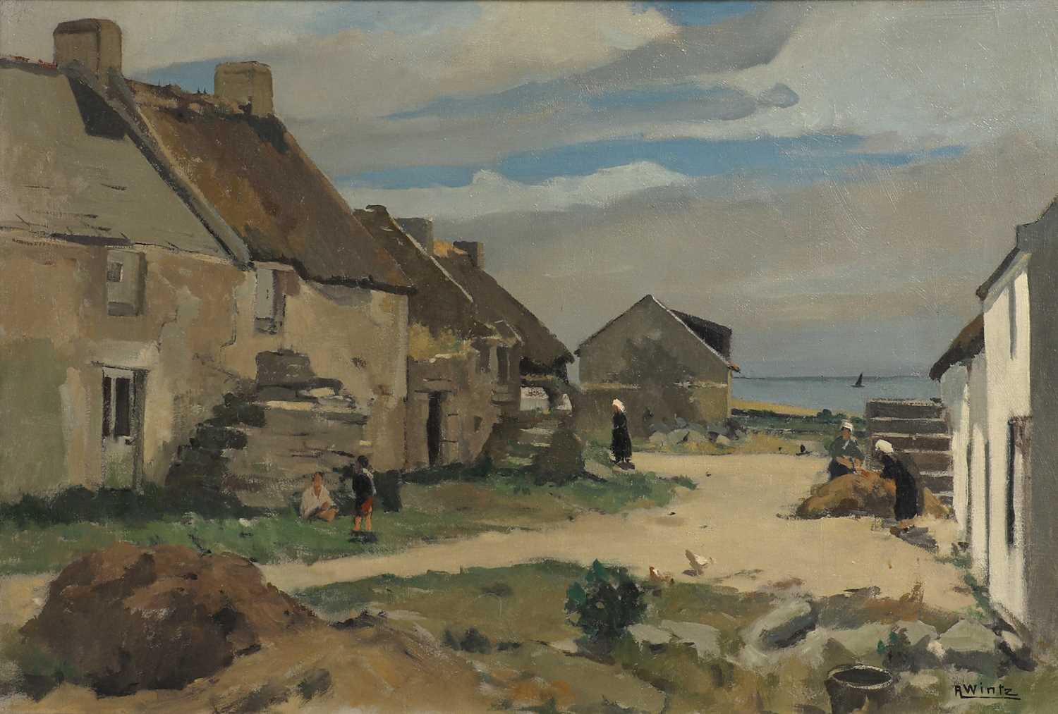 Lot 215 - Raymond Wintz (French, 1884-1956)