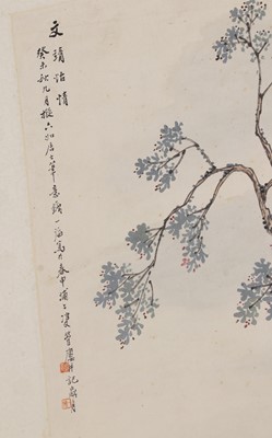 Lot 287 - A Chinese hanging scroll
