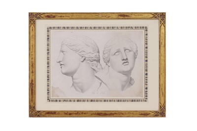 Lot 9 - A near pair of engravings of classical sculpture