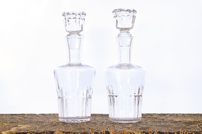 Lot 322 - A suite of Baccarat 'Navarre' glasses