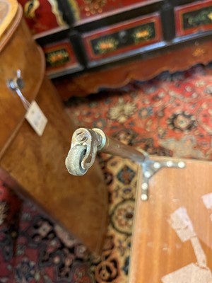 Lot 283 - A Regency-style brass occasional table or étagère