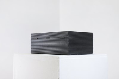 Lot 300 - A Sinhalese ebony and ivory-inlaid workbox