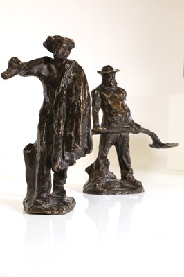 Lot 91 - Aimé-Jules Dalou (French, 1838-1902)