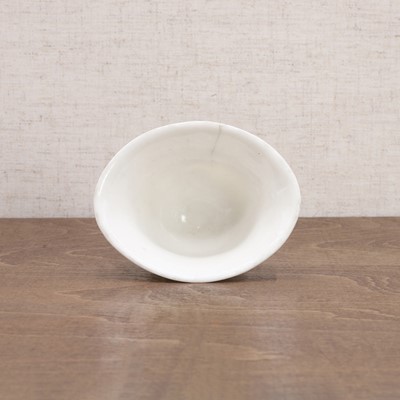 Lot 92 - A Chinese blanc de Chine libation cup