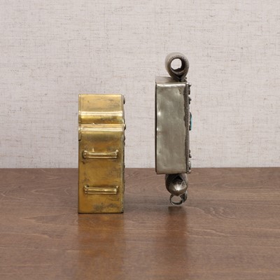 Lot 123 - Two Tibetan gau boxes
