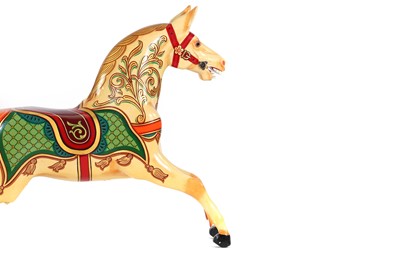 Lot 35 - A fairground carousel juvenile 'Dobby' horse by G & J Lines