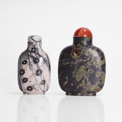 Lot 166 - Two Chinese snuff bottles