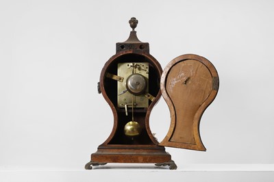 Lot 282 - A Regency mahogany balloon clock