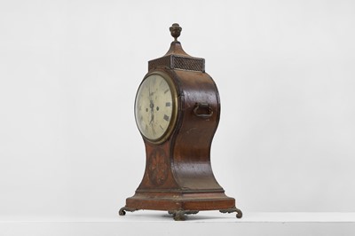 Lot 282 - A Regency mahogany balloon clock
