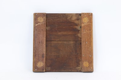 Lot 117 - A carved oak panel
