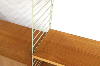 Lot 222 - A Swedish 'String' wall unit