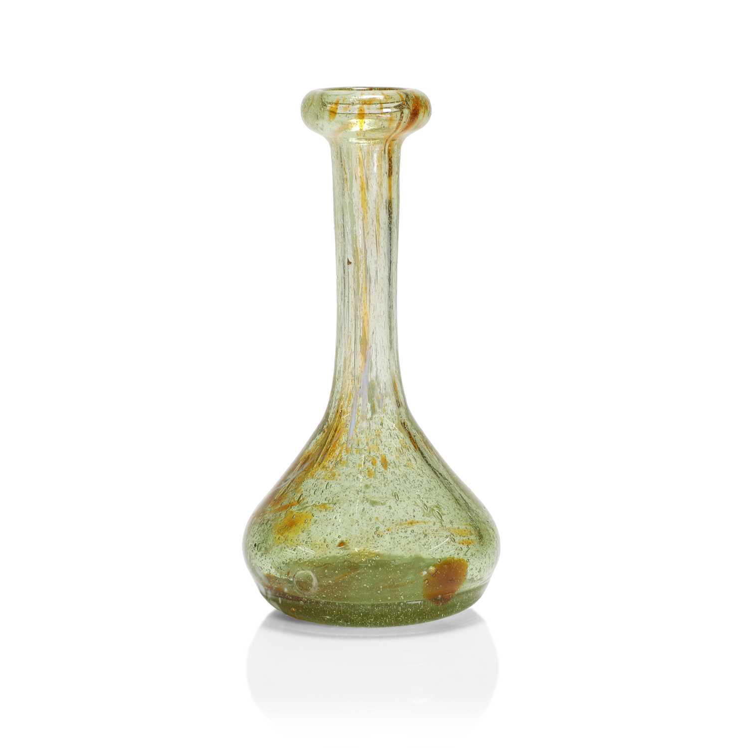 Lot 16 - A James Couper & Sons 'Clutha' solifleur glass vase