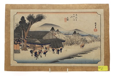 Lot 81 - Two Japanese woodblock prints