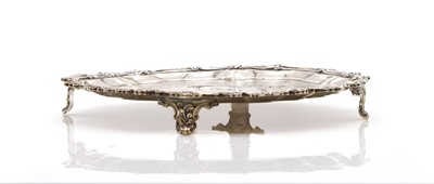 Lot 4 - A George III silver salver