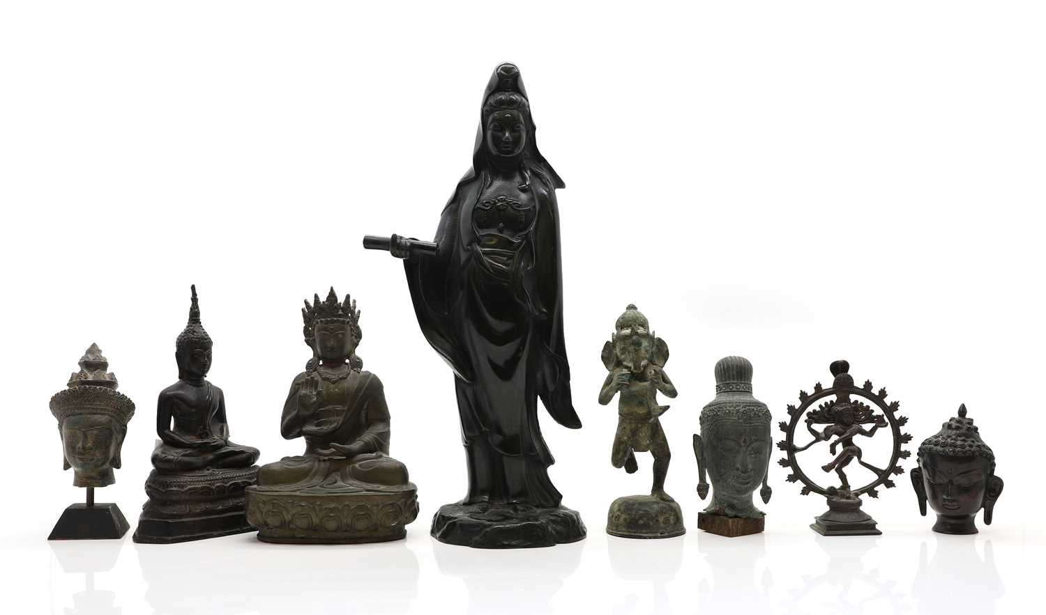 Lot 85 - A collection of Chinese, Tibetan and Thai deities