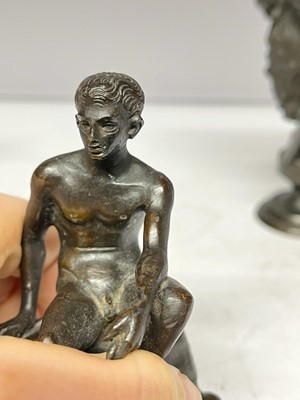 Lot 259 - A collection of grand tour bronzes after the antique