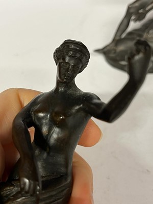 Lot 259 - A collection of grand tour bronzes after the antique