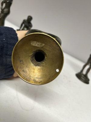 Lot 259 - A collection of grand tour bronzes after the antique