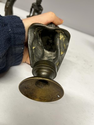 Lot 259 - A collection of grand tour bronzes after the antique