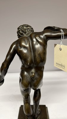 Lot 252 - A pair of grand tour bronze figures