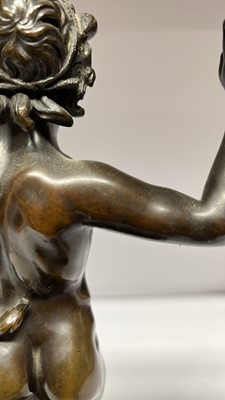 Lot 252 - A pair of grand tour bronze figures