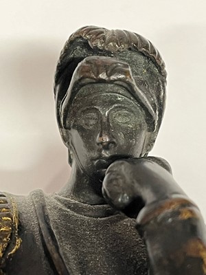 Lot 261 - Two grand tour bronzes