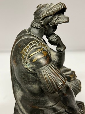Lot 261 - Two grand tour bronzes