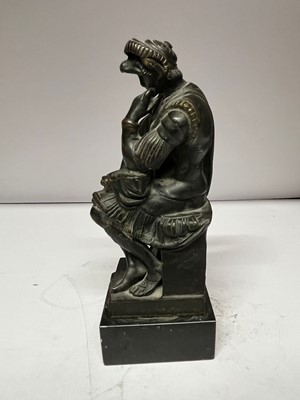 Lot 261 - Two grand tour bronzes