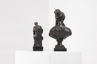 Lot 261 - Two grand tour bronzes