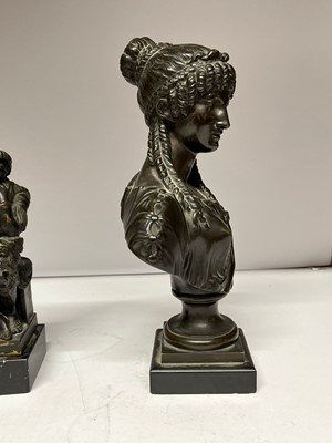 Lot 261 - Two grand tour bronzes