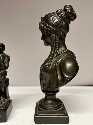 Lot 261 - Two grand tour bronzes