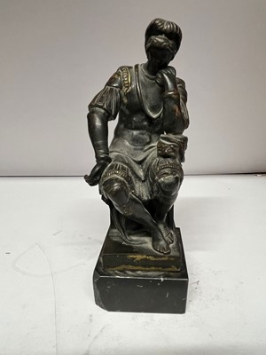 Lot 261 - Two grand tour bronzes
