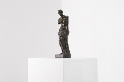 Lot 239 - A bronze figure of the Venus de Milo