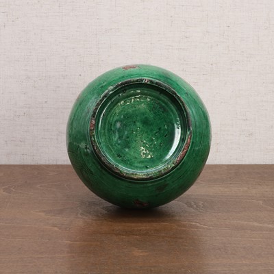 Lot 41 - A Chinese famille verte vase