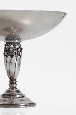 Lot 224 - A Danish Georg Jensen silver tazza