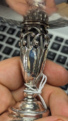 Lot 224 - A Danish Georg Jensen silver tazza